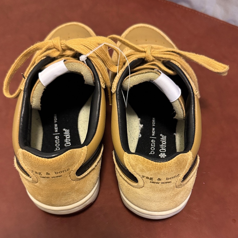 Rag & Bone Tan and Black Sneakers - Picture 10 of 15